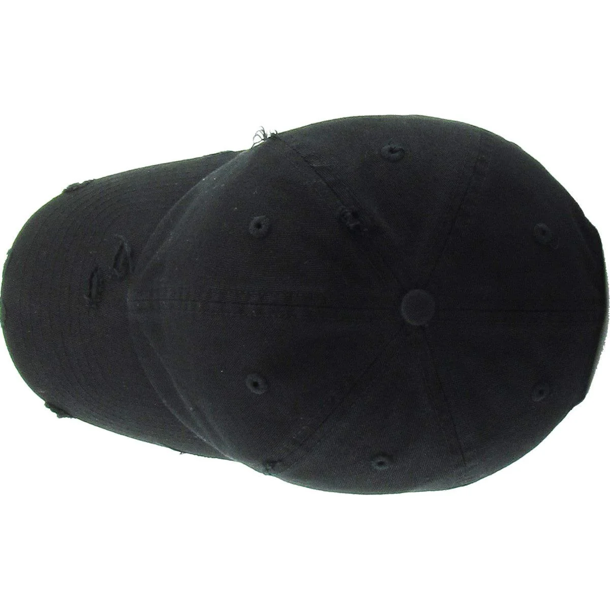 Black Distressed - Unstructured Cap - Image 3