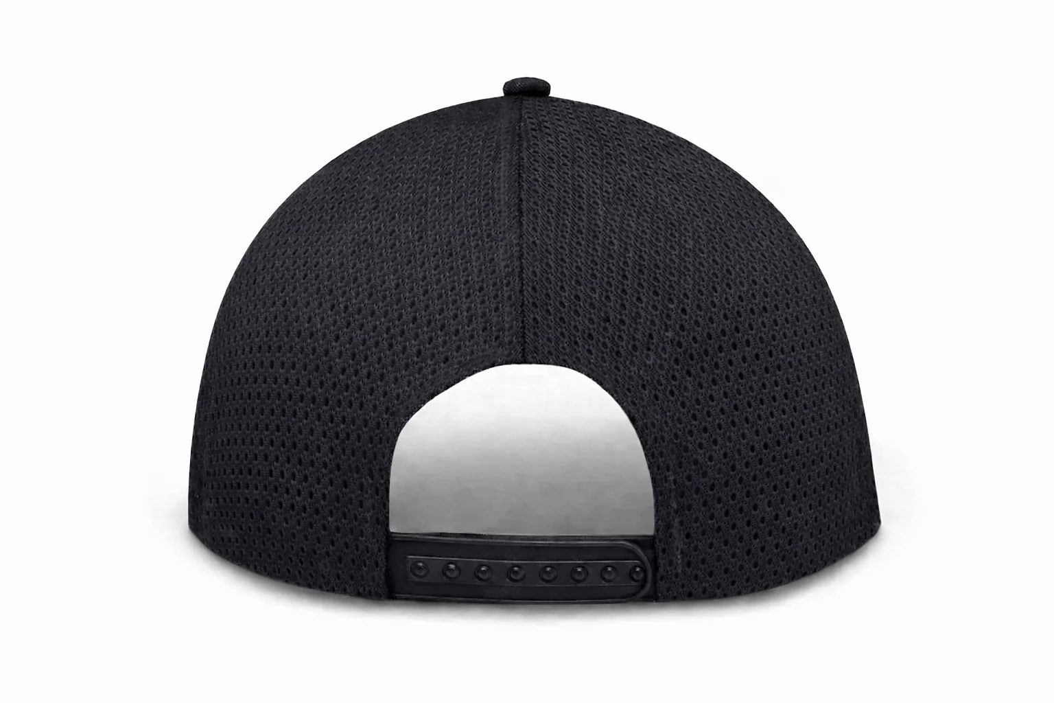 Black Partial Coolnit - Unstructured Baseball Cap - Image 2