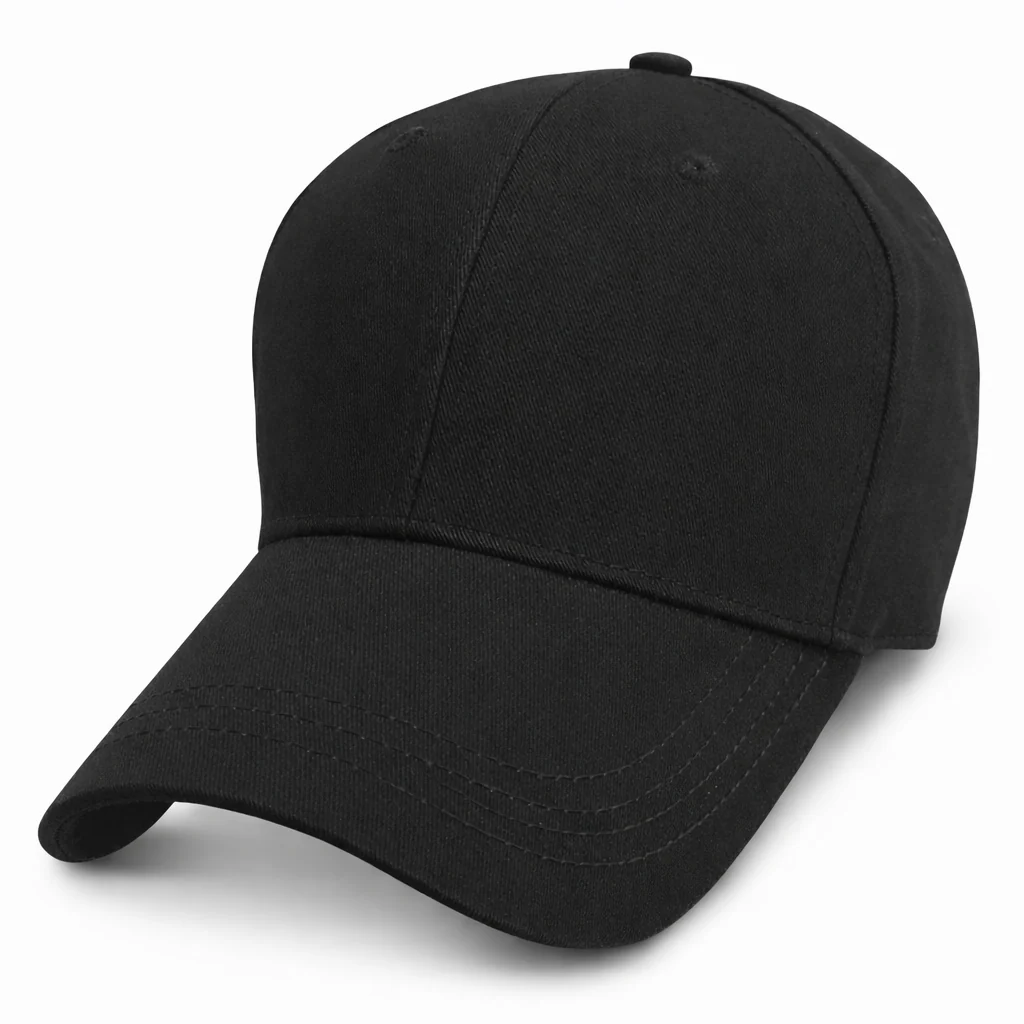 Black - Structured Baseball Cap