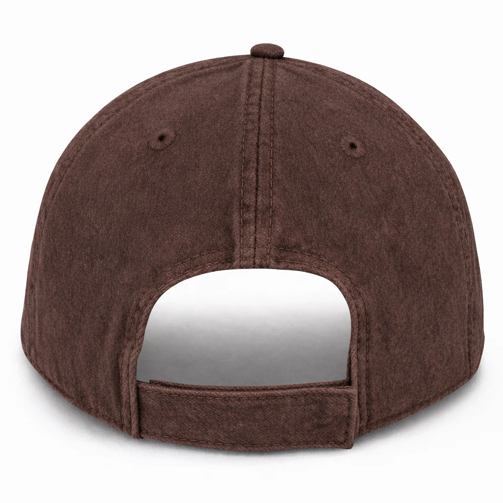 Brown Weathered - Unstructured Baseball Cap - Image 2