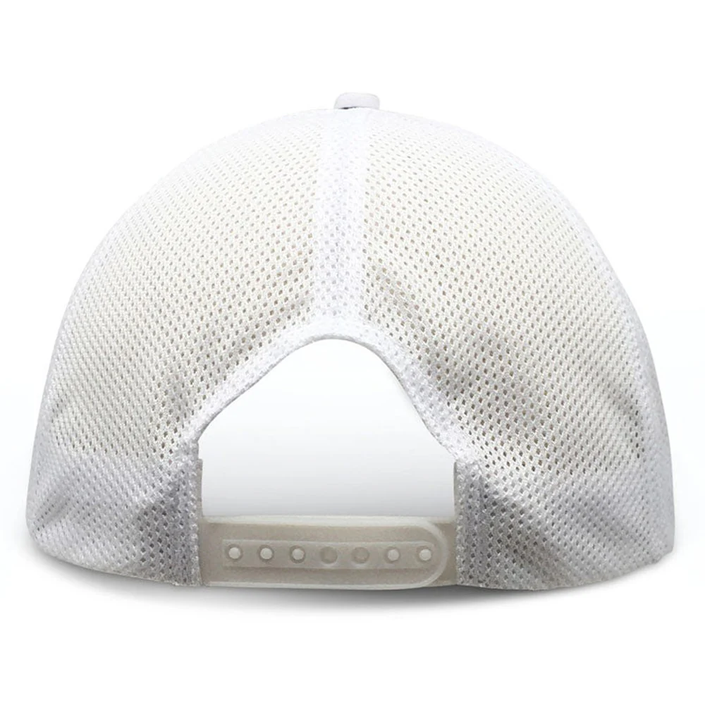 Cream Partial Soft Mesh - Unstructured Baseball Cap - Image 2