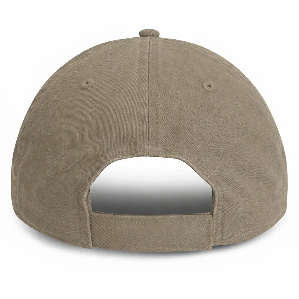 Earth Khaki - Unstructured Baseball Cap - Image 2