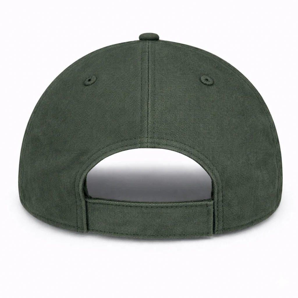 Green Weathered - Unstructured Baseball Cap - Image 2