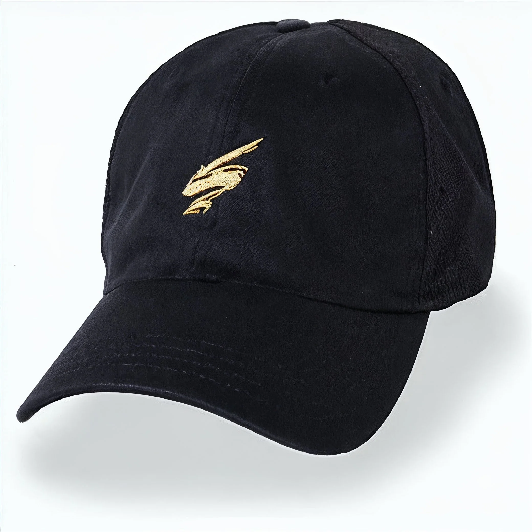 Hawkstrike Emblem Gold on Black Partial Coolnit - Unstructured