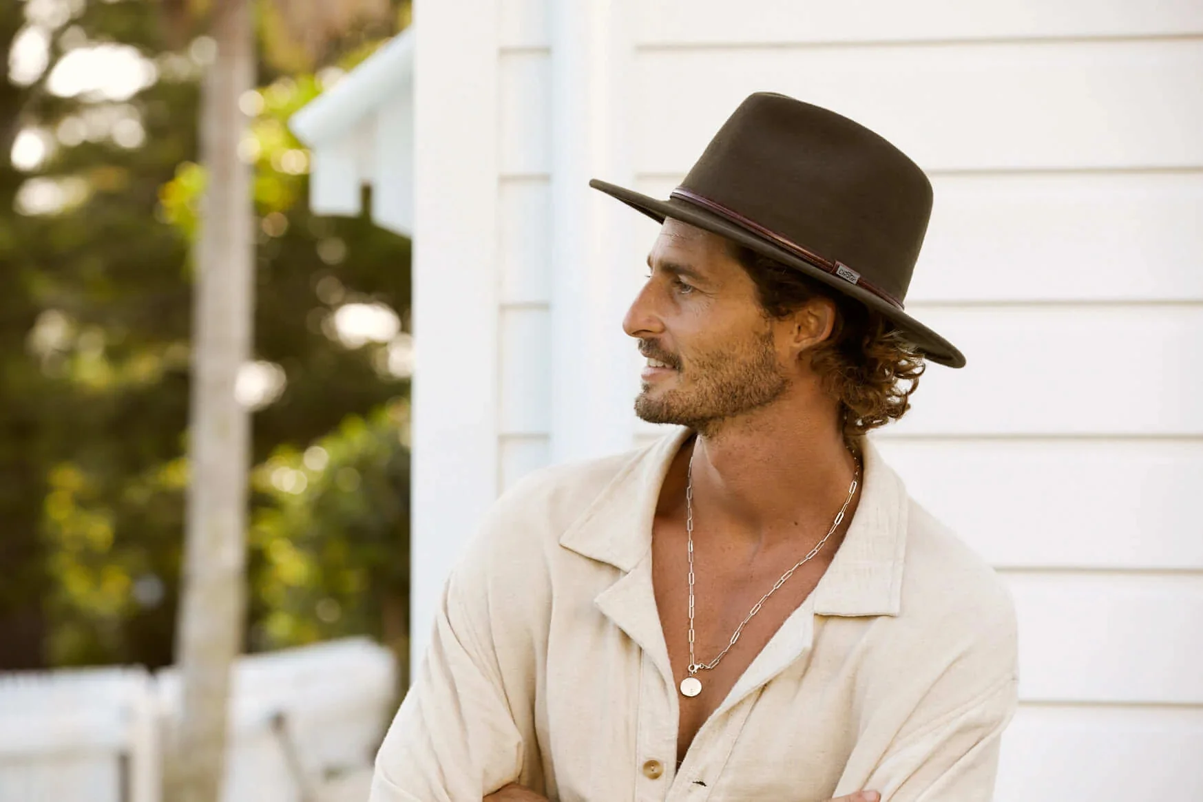 Jackeroo Australian Wool Crushable Hat - Putty - Image 3