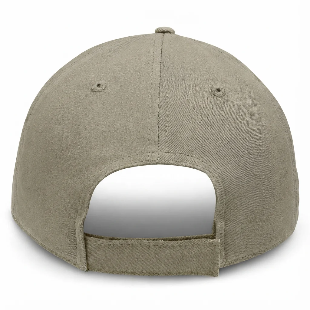 Khaki - Structured Baseball Cap - Image 2