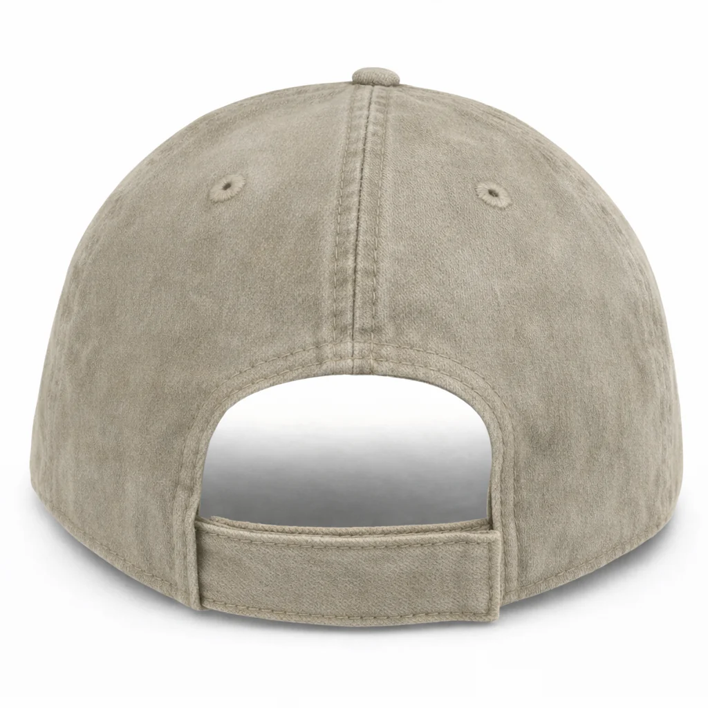Khaki Weathered - Unstructured Baseball Cap - Image 2