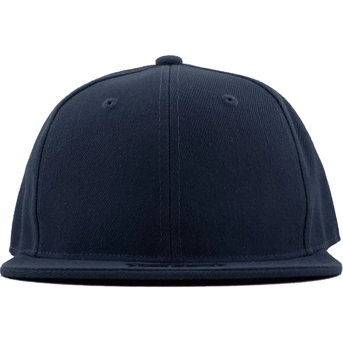Navy Blue - Structured and Fitted Baseball Cap - Image 3
