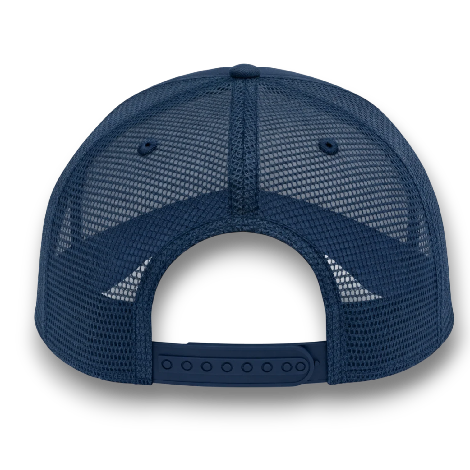 Navy Blue Partial Coolnit - Unstructured Baseball Cap KH - Image 2