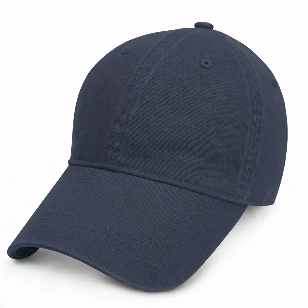 Navy Blue - Unstructured Baseball Cap KH