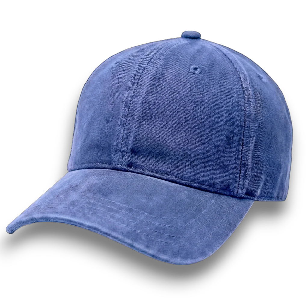 Ocean Blue Weathered - Unstructured Baseball Cap