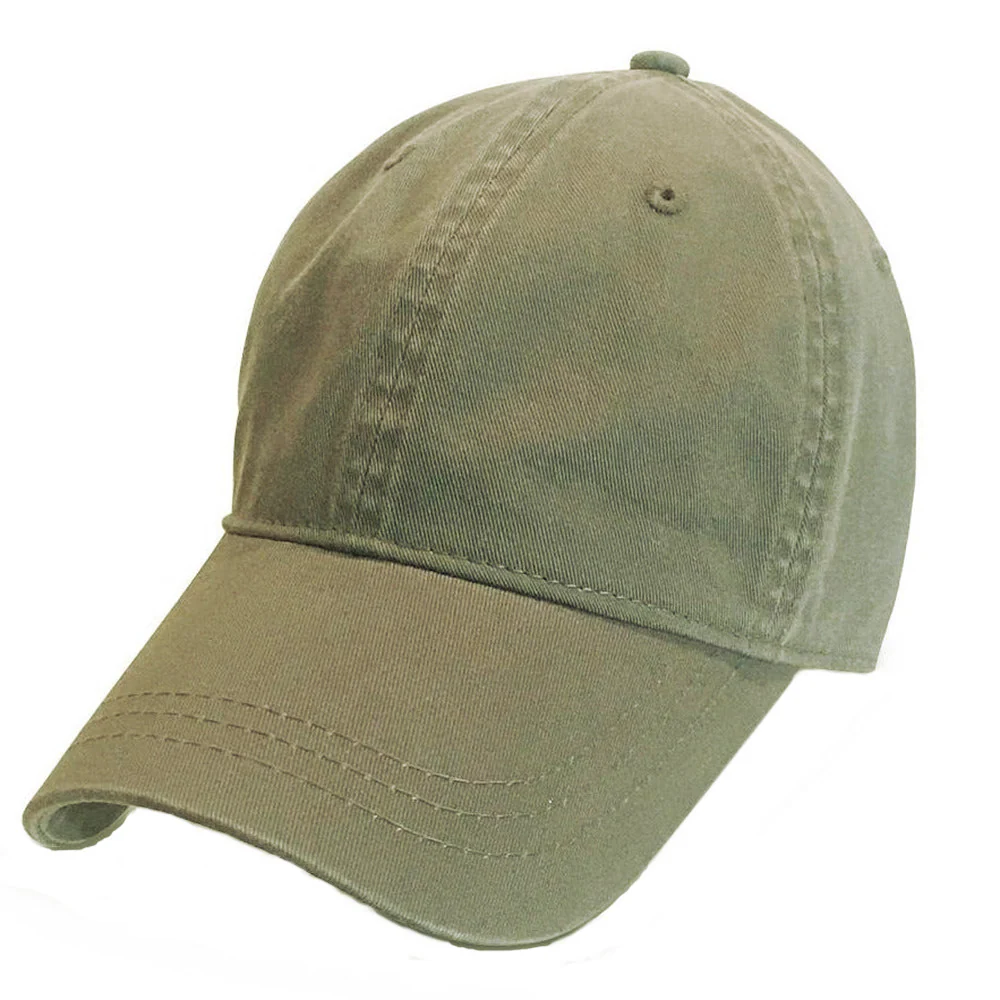 Safari Green Weathered - Unstructured Baseball Cap