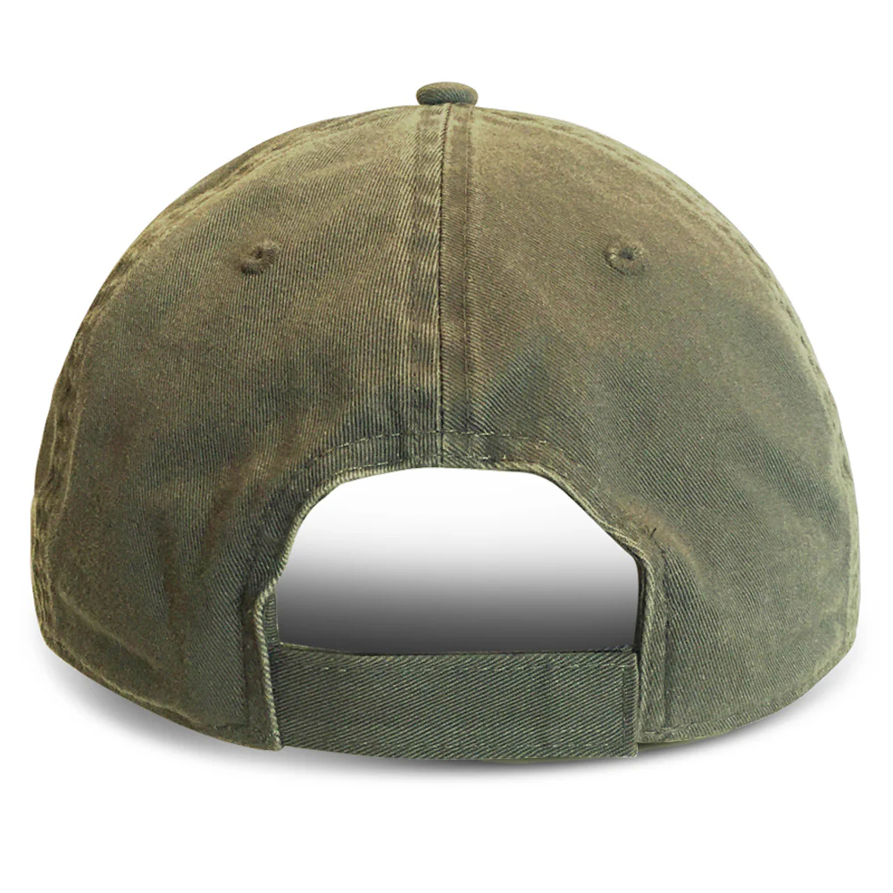 Safari Green Weathered - Unstructured Baseball Cap - Image 2