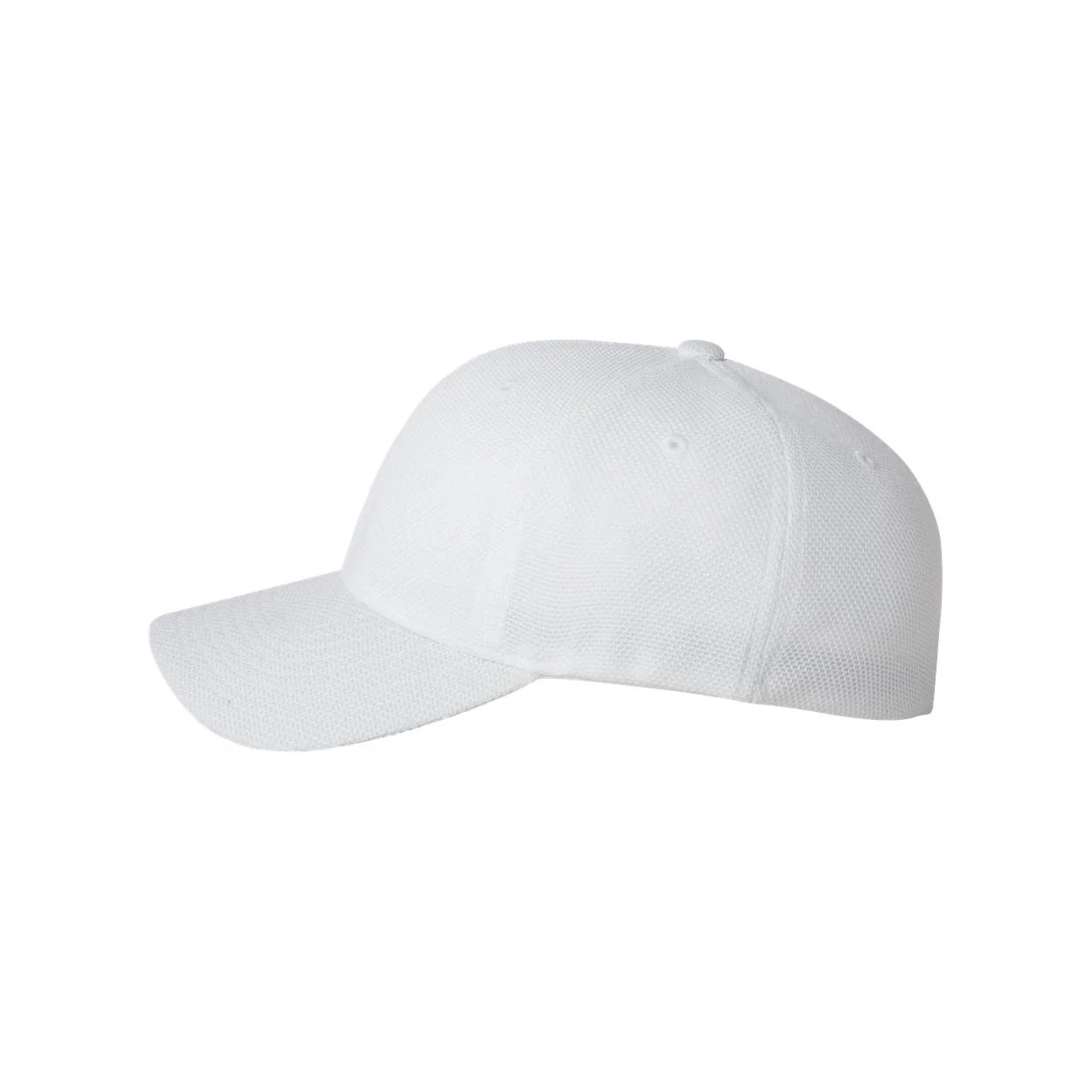 White Wicking - Flexfit Baseball Cap - Image 4